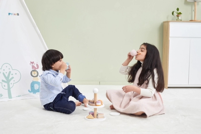 Holz Tee-Set für Kinder