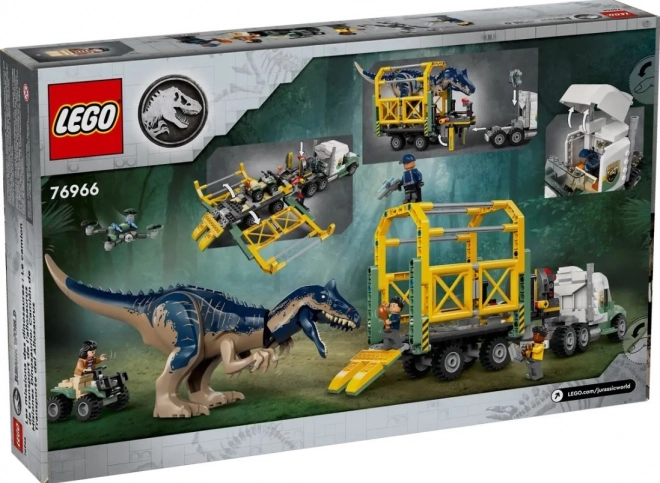 Lego Jurassic World - Allosaurus Transporter