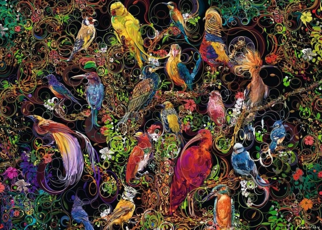 Ravensburger Puzzle Vögel in der Kunst 1000 Teile