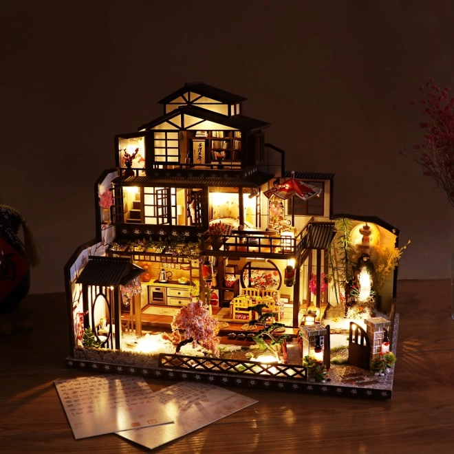 Miniaturhaus Prunkvolle Kirschblütenvilla
