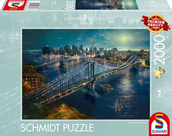 Puzzle Nacht über Manhattan 2000 Teile