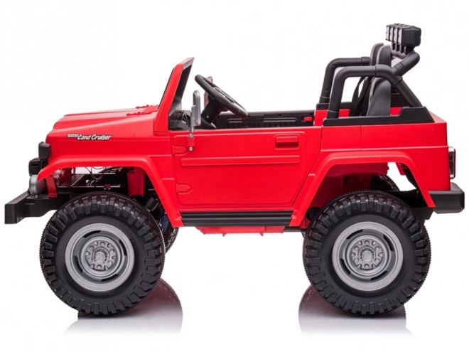 Elektrisches Kinderauto Toyota Land Cruiser – Rot