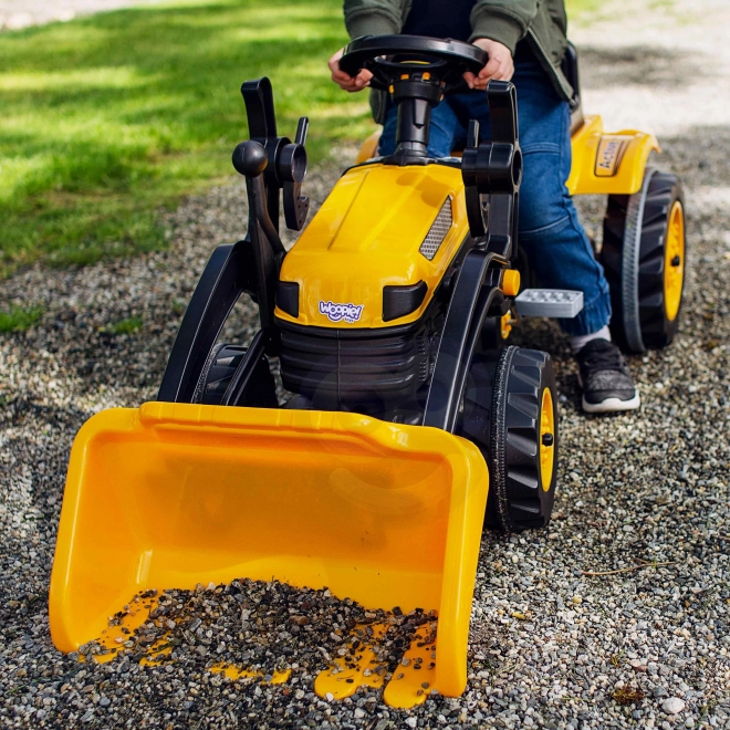 Trettraktor mit Bulldozer Woopie
