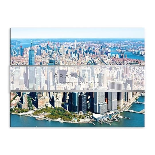 Oboustranniges New York City Puzzle 500 Teile von Gray Malin