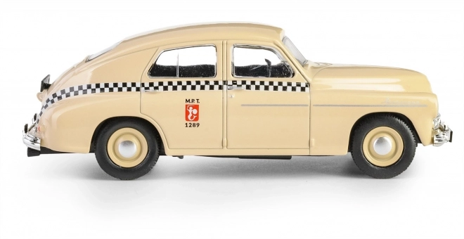 Modellauto PRL Warszawa M20 Taxi Sandfarben