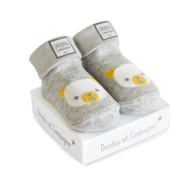 Doudou Geschenkset - Universalsocken für 0-6 Monate