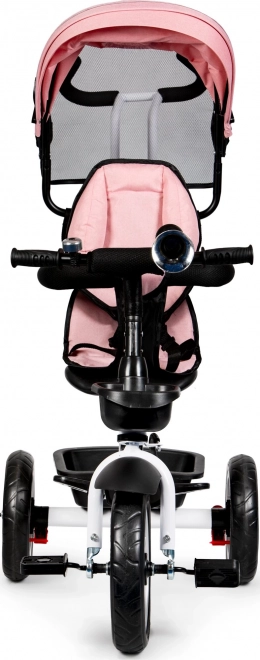 Dreirad Kinderwagen mit 360° Drehbarer Sitz Pink