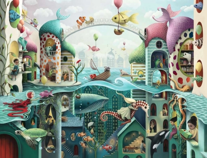 Ravensburger Puzzle 2000 Teile – If Fish Could Walk