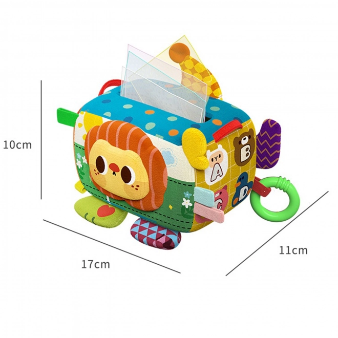 Woopie Baby edukatives sensorisches Taschentuchspielzeug