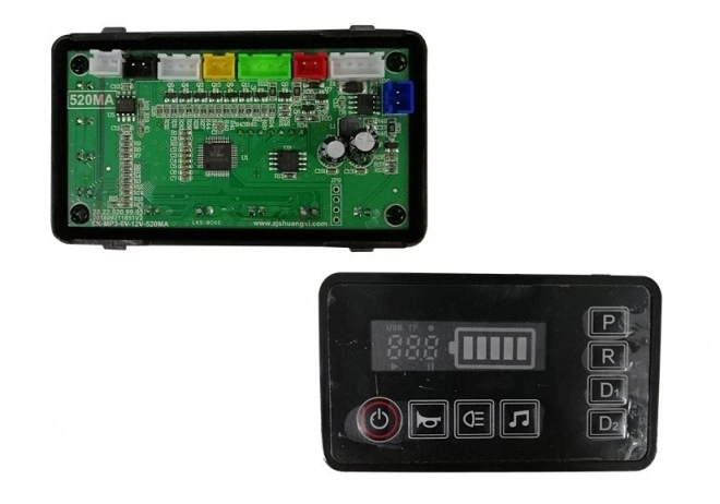 Musiksteuerpanel für Elektrofahrzeuge