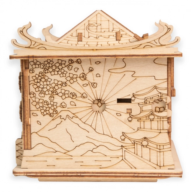 EscapeWelt Holzpuzzle Drachenhaus