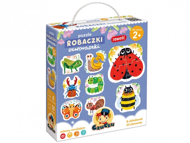 Puzzle Krabbeltiere Vierlinge