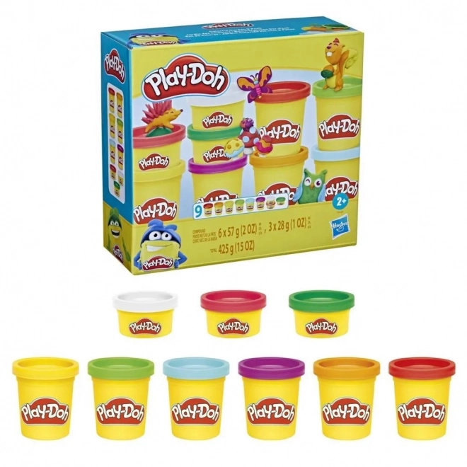 Play-Doh Bunte Gartenkollektion 9er-Pack