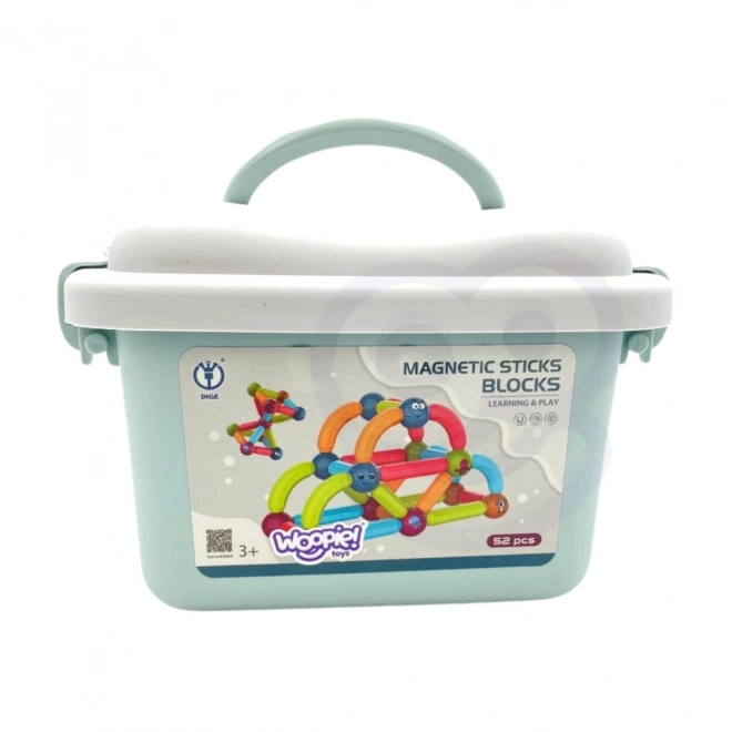 Magnetische Bauklötze Lernspielzeug Set 52 Teile