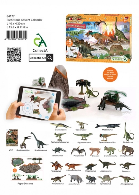 CollectA Adventskalender - Dinosaurier