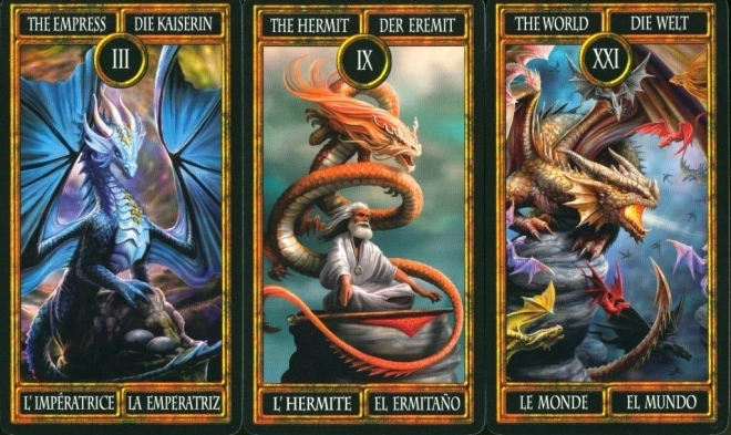 Tarotkarten der Drachen von Anne Stokes