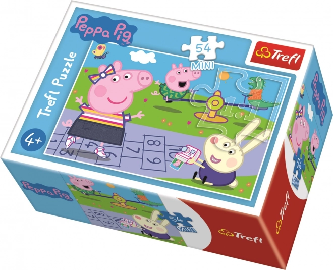 Minipuzzle 54 Teile Glücklicher Tag Peppa Pig