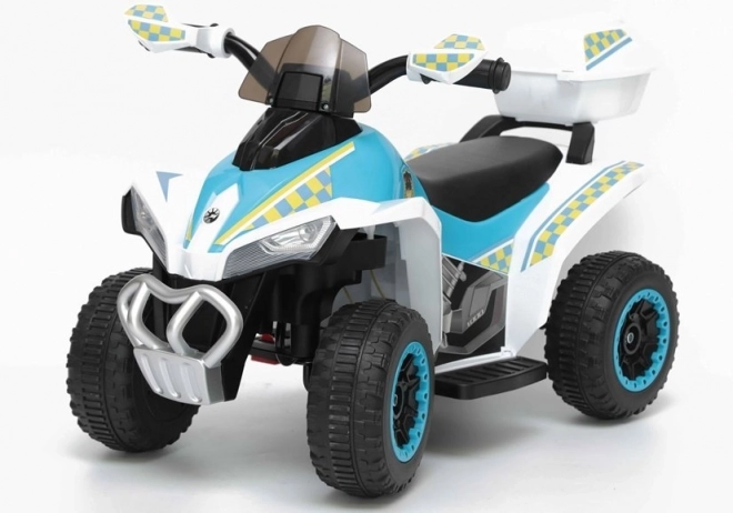 Kinderbatterie-Quad mit Polizeimotiv
