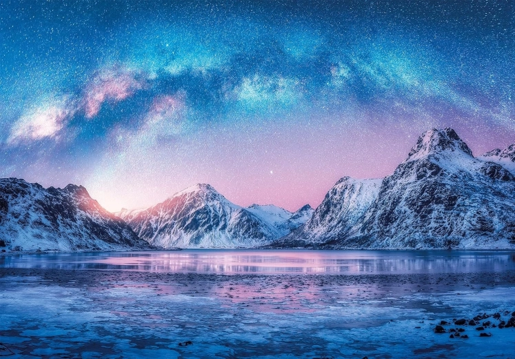 Beruhigendes Motiv und Atmosphäre