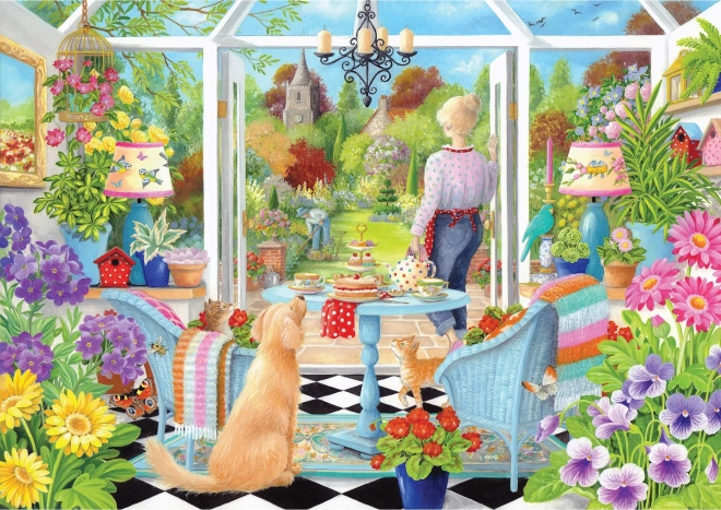 GIBSONS Puzzle Sommerreflexion 1000 Teile