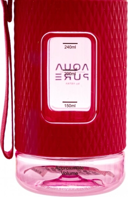 Gesunde Trinkflasche Aqua Pure 400 ml Rosa