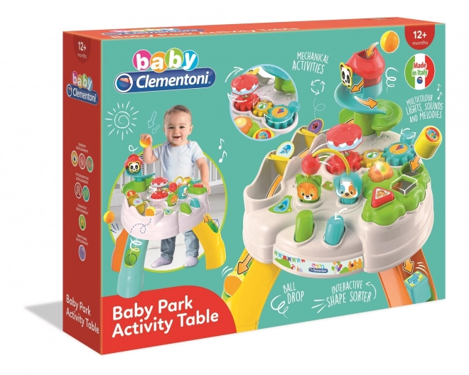 Clementoni Baby Interaktiver Spieltisch Activity Park