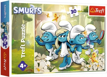 Puzzle Die Schlümpfe – Abenteuer, 30 Teile