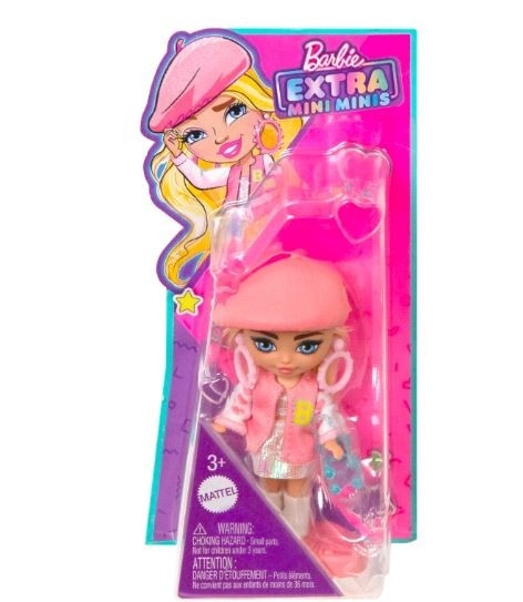 Barbie Extra Mini Minis Modepuppe mit Barett