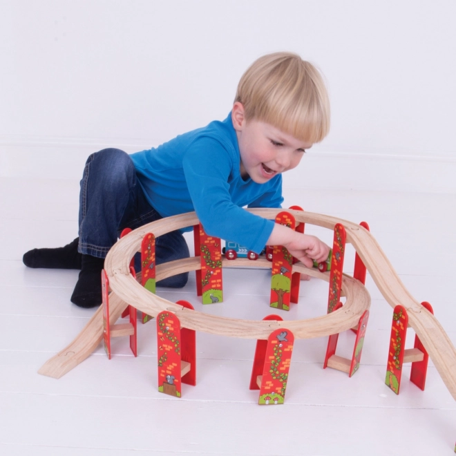 Mehrstöckiges Schienenset von Bigjigs Rail