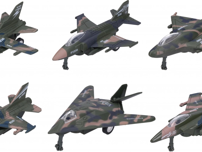 Zurückziehbares Flugzeugmodell 12 cm