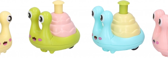 Schnecke auf Rädern Spielzeug