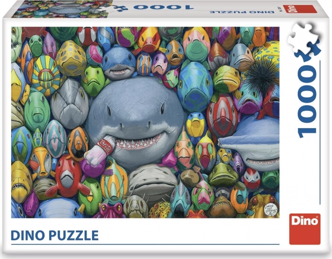 Puzzle Bunte Fischwelt 1000 Teile