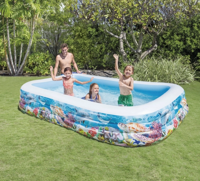 Intex Aufblasbarer Pool Meerwelt