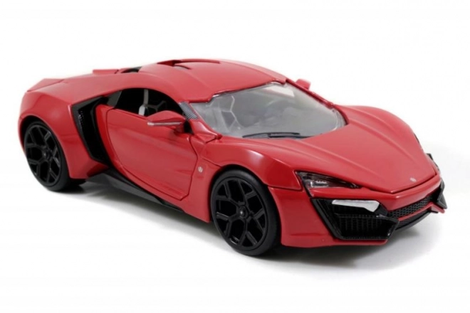 Lykan Hypersport Auto aus Fast & Furious im Maßstab 1:24