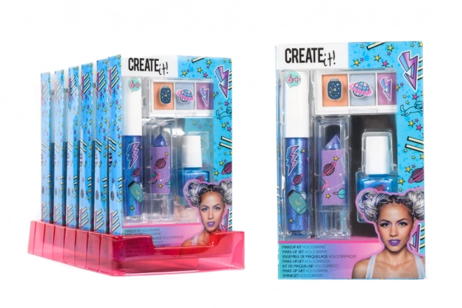 Holografisches Make-up-Set