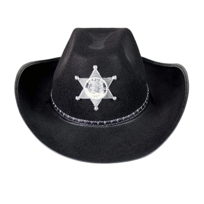 Cowboy-Sheriff-Hut für Erwachsene