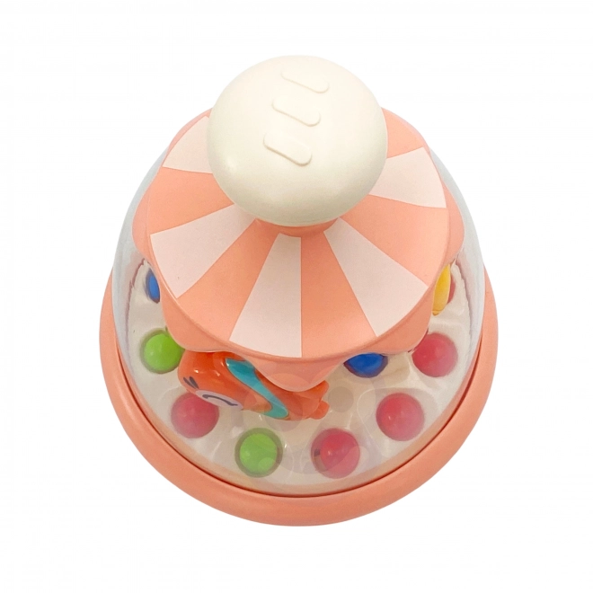 Woopie bunter Kreisel mit Tieren und Kugeln