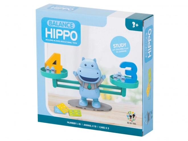 Edukative Lernwaage Mini-Hippo