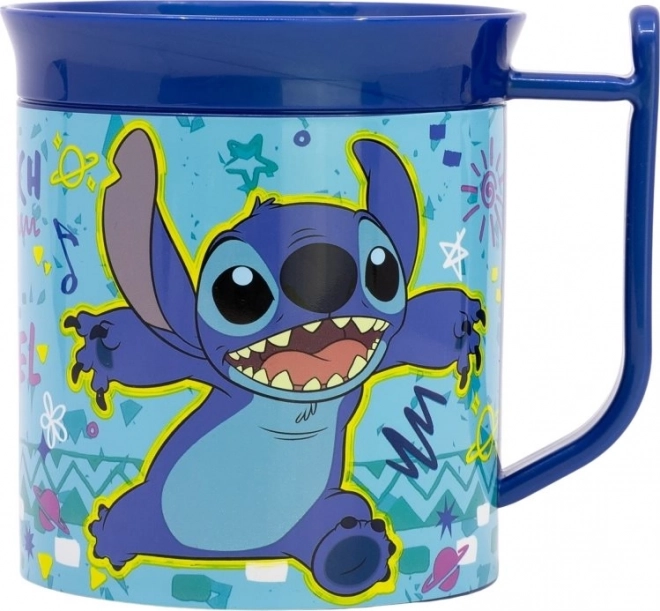 Plastiktasse mit Stitch-Motiv