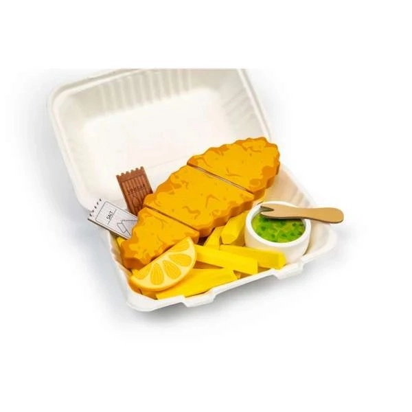 Spielset Fisch und Pommes