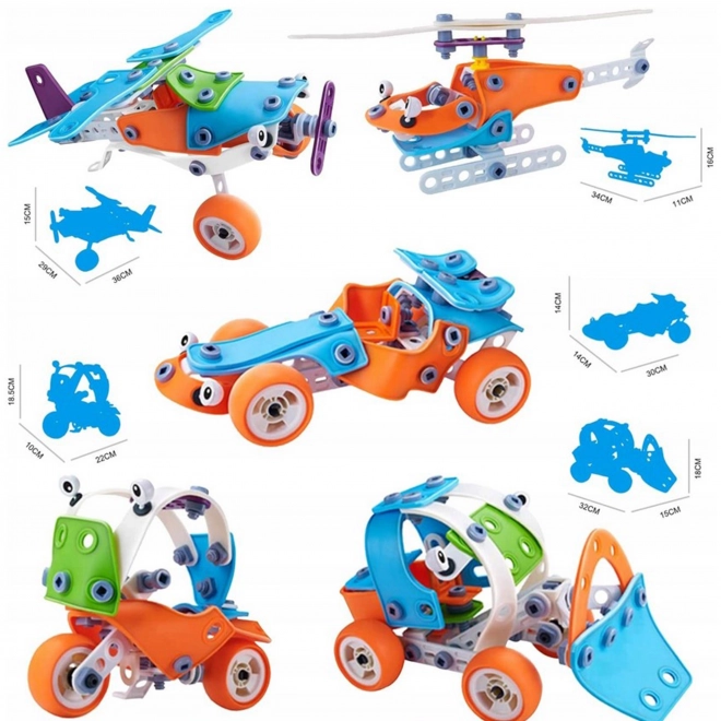 Konstruktionsspielzeug-Set 5-in-1 WOOPIE