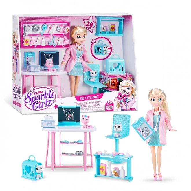 Sparkle Girlz Tierklinik Set