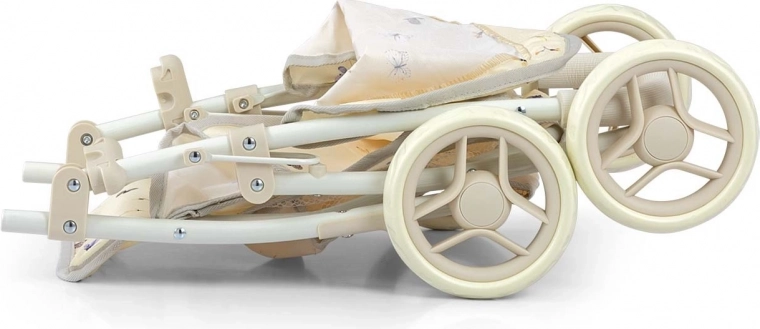 Flach zusammenklappbar für einfache Aufbewahrung