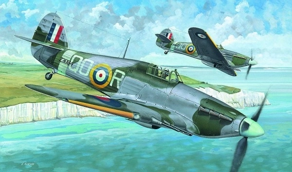 Hawker Hurricane MK.IIC Modellbau-Set 1:72