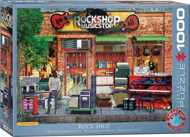 Puzzle 1000 Teile EUROGRAPHICS Rock Shop