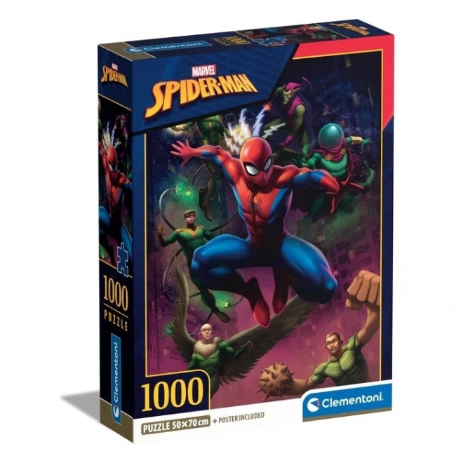 Spiderman Puzzle 1000 Teile - Kompakte Edition