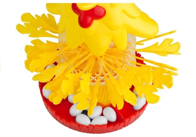 Lustiges Geschicklichkeitsspiel Zupf das Huhn