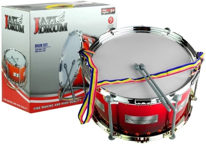 Kinder-Musikinstrument Trommel mit Stöcken