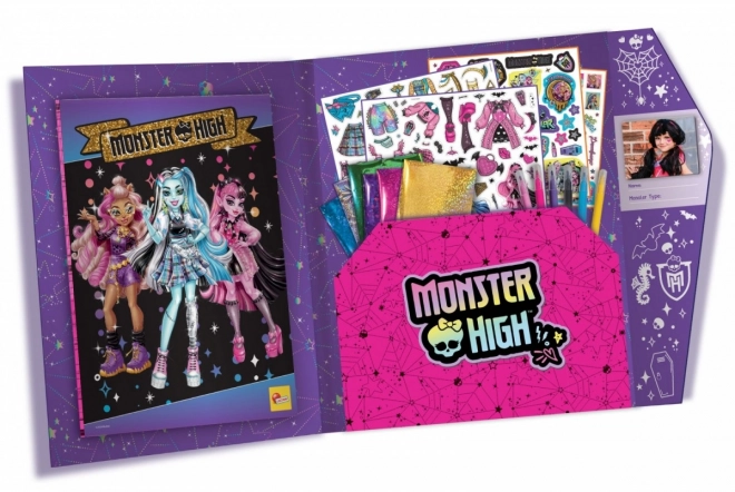 Sketchbuch Monster High zum Anziehen