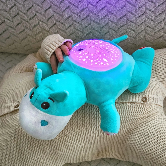 Woopie Baby Kuscheltier Projektor Schlafhilfe Nilpferd